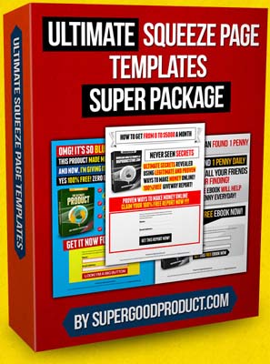 Ultimate Squeeze Page Template Super Package